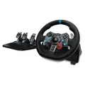 Produktbild: Logitech G29 Driving Force für PS5, PS4, PS3 und PC - Rennlenkrad mit Pedalen und ForceFeedback 941-000112