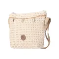 Produktbild: XS Damen Bast Tasche » kleine Umhängetasche ca. 18 x 15 cm » sommerliche Clutch