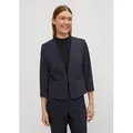 Produktbild: comma Jackenblazer Indoor-Blazer Blazer mit kurzem Schnitt blau 34 EU