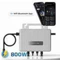 Produktbild: ECOFLOW Mikro Wechselrichter Inverter 800 Watt für Balkonkraftwerk 2MPPT