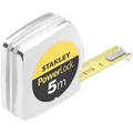 Produktbild: Stanley Maßband 0-33-195, PowerLock, 5m, mit Nagelöse und verchromtes Gehäuse