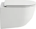 Produktbild: LAUFEN PRO Wand-Tiefspül-WC Compact, spülrandlos, 360x490mm, verdeckte Befestigung, H8209650000001
