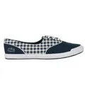 Produktbild: Lacoste Lancelle Lace 3 Eye Slip On Ballerina Sneaker Schuhe blau/weiß 7-31SPW0044003, Schuhgröße:40 EU