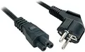 Produktbild: Lindy Stromkabel 2m IEC 60320 C5 zu power CEE 7/7