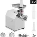 Produktbild: Royal Catering Fleischwolf Edelstahl Elektrisch 70 Kg H Reverse Funktion Metallgetriebe 600Watt (RCFW 70-600ECO)