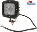 Produktbild: Arbeitsscheinwerfer LED, 40W, 4000lm, quadratisch, 10-30V, Flutlicht
