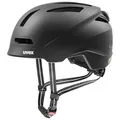 Produktbild: uvex urban Planet LED - robuster Fahrradhelm für Damen und Herren - individuelle Größenanpassung - inkl. LED-Licht - Black matt - 54-58 cm