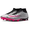 Produktbild: Nike Zoom Mercurial Superfly 9 Academy XXV MG METALLIC SILVER/HYPER PINK-BLA 10,5 - Schwarz