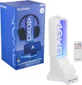 Produktbild: PlayStation-Desktop-Headset und Ständer mit LED-Beleuchtung