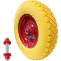 Produktbild: TRUTZHOLM Schubkarrenrad Pannensicher 4.00-8  4.80 mit Achse Vollgummi