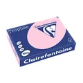 Produktbild: Clairefontaine 2634C - Ries Druckerpapier / Kopierpapier Trophee, intensive Farben, DIN A4, 160g, 250 Blatt, Rosa, 1 Ries
