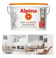 Produktbild: Alpina Ruß- & Nikotin Isolierfarbe, 5 Liter Weiß Matt Rußflecken, Nikotinflecken