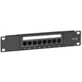 Produktbild: Danicom - Patchpanel 10”, 8-fach UTP Patchpanel CAT 5e