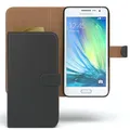 Produktbild: Tasche für Samsung Galaxy A3 (2015) Case Handy Wallet Schutz Hülle Cover Schwarz
