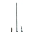 Produktbild: (10 Stück) Verzinkter Stahl 7,5 x 182 mm Betonrahmenschrauben Holzschrauben Torxkopf Mauerwerk Schraube Flachkopf (10, 7,5 x 182 mm)