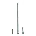 Produktbild: 10 Stück Verzinkter Stahl 7,5 x 182 mm Betonrahmenschrauben Holzschrauben Tor...