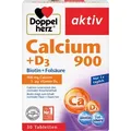 Produktbild: Doppelherz Calcium 900+D3 Tabletten 30 St