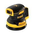 Produktbild: DEWALT 18 Volt Akku-Exzenterschleifer (Schleifpapier-ø: 125 mm, elektronische Drehzahlregulierung, Staubschutz für Getriebe und Schalter, mit Klettfix-System, ohne Akku und Ladegerät), DCW210N