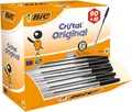 Produktbild: BIC Cristal Original Kugelschreiber Schwarz 0.4mm 100er Pack Buero Schule