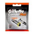 Produktbild: 10x Gillette Contour Plus Rasierklingen Klingen Lubrastrip 2-Klingen-Schwingkopf