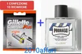Produktbild: Gillette Contour Rasierer Plus 10 Ersatzklingen Lubrastrip + Proraso Aftershave