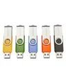 Produktbild: Intenso USB-Stick 10er Pack Basic Line 10 x 8 GB 8 Gelb Gruen Blau Orange 8 28 MB/s Schwarz Grün (3503561)