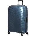 Produktbild: Samsonite Reisekoffer Attrix Spinner, blau, Hartschale, 4 Rollen, 120 Liter, 55 x 81 x 32cm