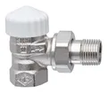 Produktbild: IMI Heimeier Heizkörperthermostat V-exact II, Thermostat-Ventilunterteil Rp 3/8, Eck, Rotguss vernickelt