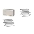 Produktbild: FRIPA 4052103 Falthandtuch 2-l.2250 Stück weiß