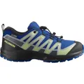 Produktbild: SALOMON Kinder Trekkinghalbschuhe SHOES XA PRO V8 WP J Nautbl/Black/Sh Grn