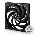 Produktbild: ARCTIC P12 Slim PWM PST - PC Lüfter, 120 mm Gehäuselüfter optimiert für statischen Druck, Case Fan mit PST-Anschluss (PWM Sharing Technology), besonders schmal - Schwarz