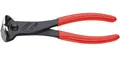 Produktbild: KNIPEX 68 01 180 EAN Vornschneider mit Kunststoff überzogen schwarz atramenti...