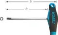 Produktbild: HAZET Schraubendreher mit T-Griff- Innen TORX® Profil - 98 mm 828-T6