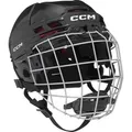 Produktbild: CCM Tacks 70 Helm Combo Junior - Schwarz