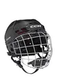 Produktbild: CCM Tacks 70 Helm Combo Junior, Farbe:Schwarz