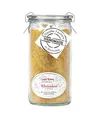 Produktbild: Candle Factory Mini Jumbo Duftkerze aus pflanzlichem Stearin im hitzebeständigen Glas der Marke Weck®, ca. 70h Brennzeit, Duft: Winterabend