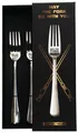 Produktbild: getDigital May the fork be with you, Gabel Besteck-Set, Edelstahl, 2 Stück, spülmaschinenfest