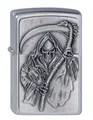 Produktbild: Zippo Feuerzeug 2000856 Reapers Curse Emblem Sensenmann Benzinfeuerzeug, Messing