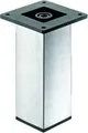 Produktbild: Hettich Möbelfuß Aryta Edelstahl-Optik Ø 60 x 100 mm