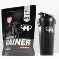 Produktbild: Mammut Weight Gainer Crash Kohlenhydrat Eiweiß 1400 g + Protein Shaker 19,14€/kg