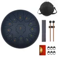 Produktbild: KUD Tongue Drum 12 Zoll 13 Tone C-Dur Zungentrommel Schlagzeug Instrument Ste...