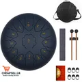 Produktbild: Stahl-Titan Tongue Drum 12 Zoll 13 Töne Klangheilung