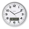 Produktbild: 4047443517685 Moorea DCF radio wall clock silver 30cm Hama