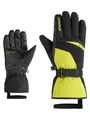 Produktbild: Ziener Herren GALERIUS-Z Ski-Handschuhe/Wintersport | Gore-Tex, Lange Stulpe, PFC frei, Black.Electric Grass, 8