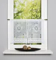 Produktbild: HOME WOHNIDEEN Fensterbild ANNABELL, 2er Set, Sttickerei,Tunneldurchzug,45x30 cm