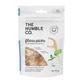 Produktbild: The Humble Co. Pflanzliche Zahnseidesticks | Frische Minze | Umweltfreundlich, Vegan, Zuckerfrei, von Zahnärzten empfohlen - Entfernt Plaque und Verleiht ein Frisches Gefühl (1 x 50p)