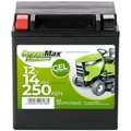 Produktbild: GreenMax Gel 51445 YTX16-BS 12V 14Ah 250A/EN Rasentraktor Batterie Starterbatterie für Aufsitzmäher wartungsfrei