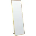 Produktbild: Beliani Stehspiegel, Gold, Metall, Rechteckig, 7x156x50 cm, Spiegel, Standspiegel