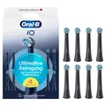 Produktbild: Oral-B iO Ultimative Reinigung, Schwarz, 8er Billboard Aufsteckbürsten