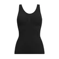 Produktbild: creamy fabrics Damen Figurformendes Shapewear Tanktop – Shaping Unterhemd mit starker Kompression für Bauch & Taille – Nahtloses Unterzieh-Top für glatte Silhouette & hohen Komfort